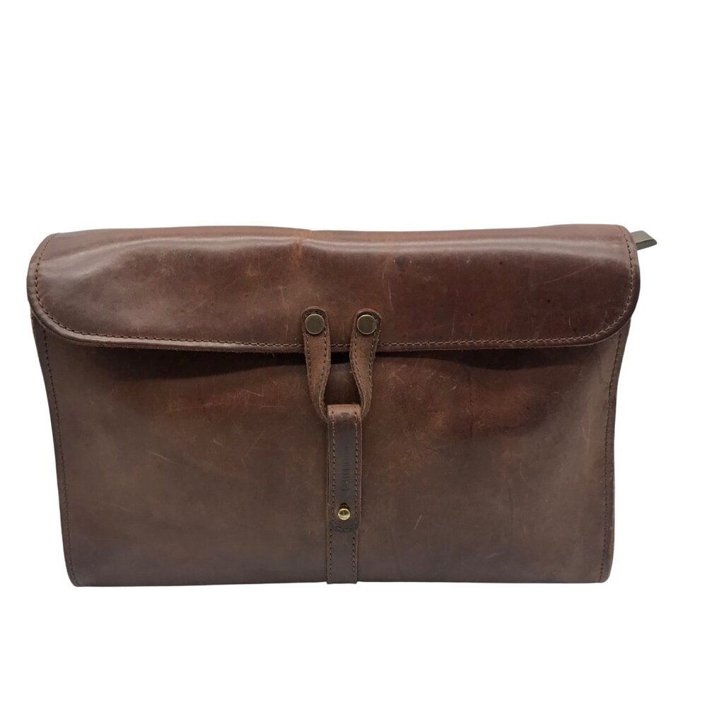 Baseballism Brown Glove Leather Crossbody Bag
